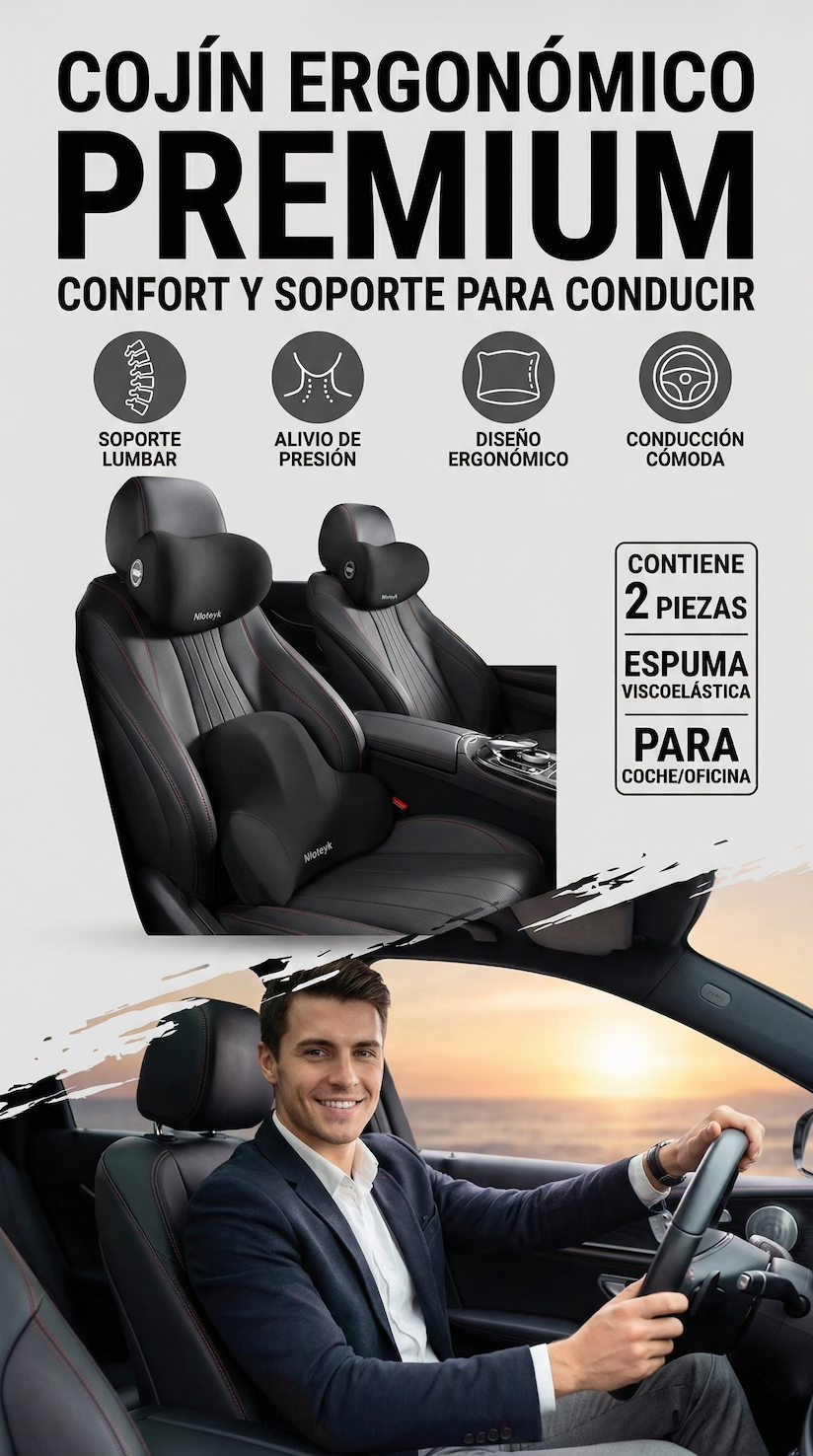 COJÍN ERGONÓMICO PREMIUM